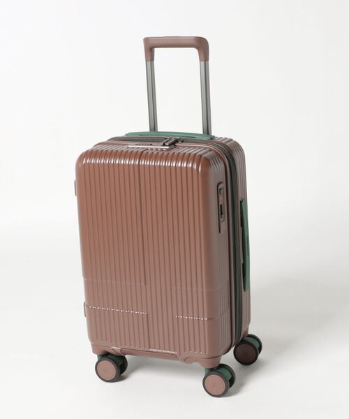 innovator（イノベーター）の「【innovator/イノベーター】 エキスパンダブル キャリーケース 38L(43L)（スーツケース/キャリーバッグ・メンズ・グレー/ストーン/ダークネイビー/カーキ/ベージュ系その他/チャコールグレー/ブルー系その他3/ライトブルー/ブラック/モカ/イエロー/ブルー系その他/サンドベージュ/ネイビー/オリーブドラブ/ピンク系その他/ブルー系その他2・FREE）」の5枚目の写真