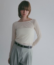 SHEER VELOUR TOPS