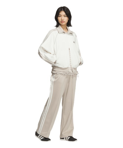 adidas(アディダス)の「アディダス adidas STSV トラックトップ(ジャージ・レディース・ブラック/オフホワイト/ブルー・M/L)」の19枚目の写真
