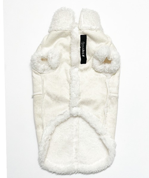 CRYSTAL BALL(クリスタルボール)の「Boa DOG Wear(ペットウェア・キッズ・アイボリー/ブラウン・SMALL/MEDIUM/LARGE)」の7枚目の写真