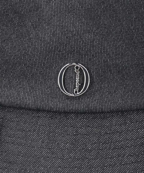 Chapeau d' O（シャポードオー）の「Chapeau d' O  Denim Ribbon Capeline / シャポードオー（ハット・レディース・ネイビー/ブラック・M/57.5cm）」の18枚目の写真