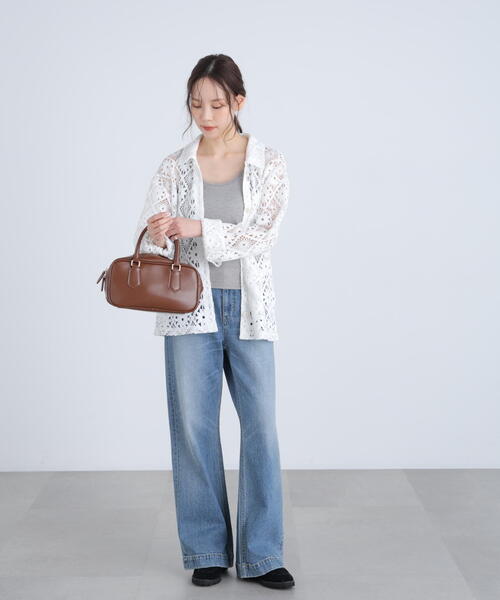 FREE'S MART（フリーズマート）の「◆レースジャケット（ブルゾン・レディース・ホワイト・FREE）」の12枚目の写真