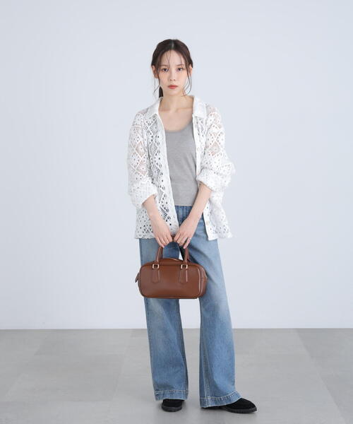 FREE'S MART（フリーズマート）の「◆レースジャケット（ブルゾン・レディース・ホワイト・FREE）」の13枚目の写真