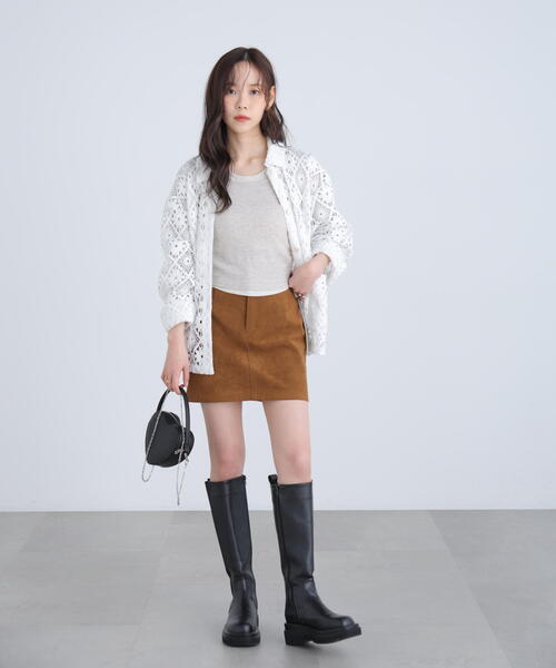 FREE'S MART（フリーズマート）の「◆レースジャケット（ブルゾン・レディース・ホワイト・FREE）」の19枚目の写真