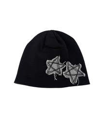 SK8ER ROCK（スケーターロック）の「Doodle Beanie ((black))（ニットキャップ/ビーニー）」