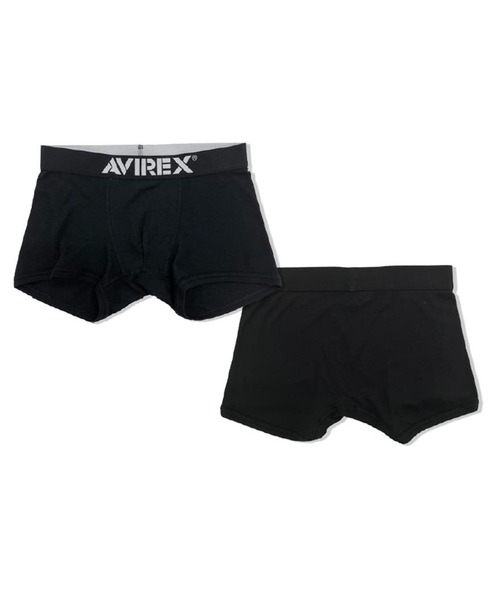 AVIREX】AX BASIC 3P BOXER SHORTS / ベーシック ロゴ入り ボクサー