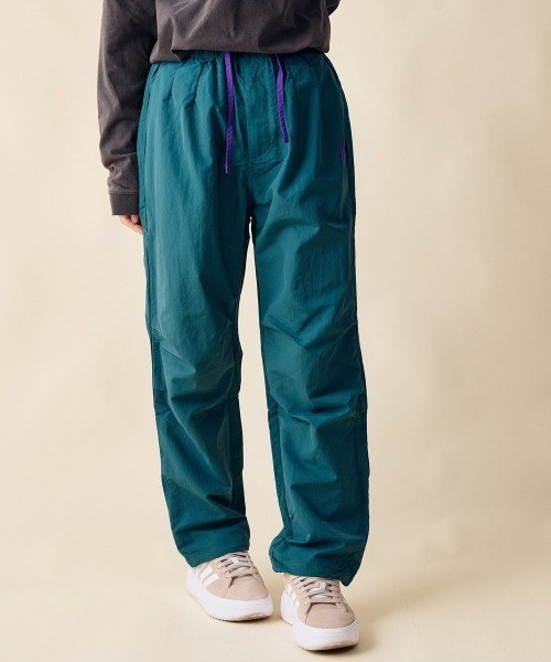 rehacer(レアセル)の「rehacer : × STARTER Track Easy Pants / ×スタータートラックイージーパンツ(その他パンツ・レディース・グリーン/ブラック・SMALL/MEDIUM)」の1枚目の写真