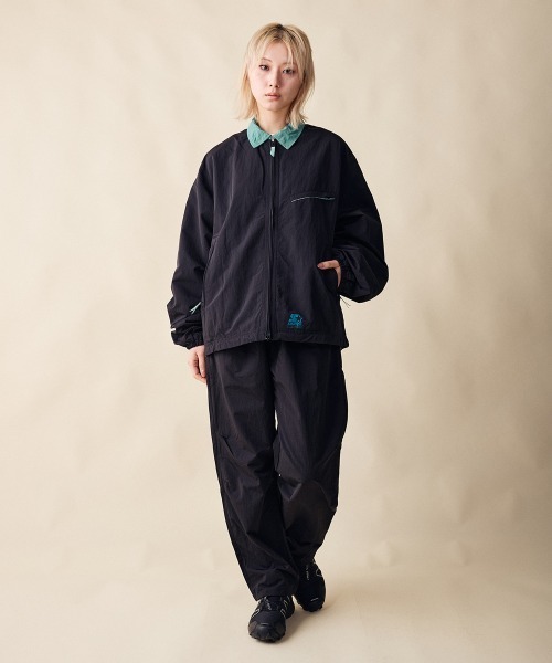 rehacer(レアセル)の「rehacer : × STARTER Track Easy Pants / ×スタータートラックイージーパンツ(その他パンツ・レディース・グリーン/ブラック・SMALL/MEDIUM)」の10枚目の写真