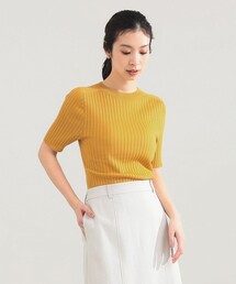 Demi-Luxe BEAMS | AK+1 / 18ゲージ ワイドリブ プルオーバー(ニット/セーター)