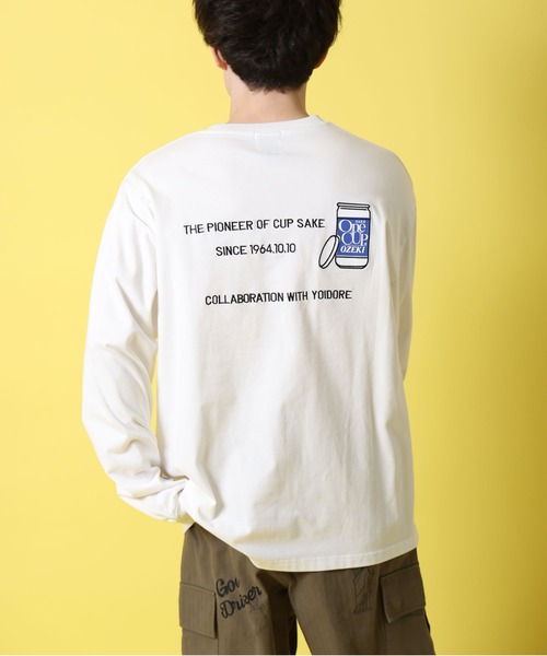 JACKROSE(ジャックローズ)の「YOIDORE ワンカップ大関 コラボ ロン TEE(Tシャツ/カットソー・メンズ・ブラック/ホワイト・M/L/XL)」の10枚目の写真