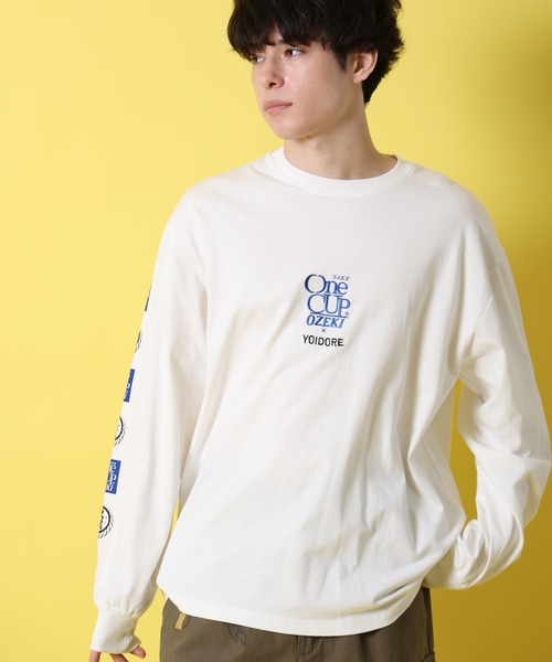 JACKROSE(ジャックローズ)の「YOIDORE ワンカップ大関 コラボ ロン TEE(Tシャツ/カットソー・メンズ・ブラック/ホワイト・M/L/XL)」の5枚目の写真