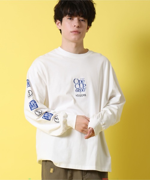 JACKROSE(ジャックローズ)の「YOIDORE ワンカップ大関 コラボ ロン TEE(Tシャツ/カットソー・メンズ・ブラック/ホワイト・M/L/XL)」の7枚目の写真