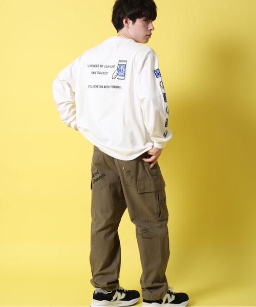 JACKROSE(ジャックローズ)の「YOIDORE ワンカップ大関 コラボ ロン TEE(Tシャツ/カットソー・メンズ・ブラック/ホワイト・M/L/XL)」の15枚目の写真