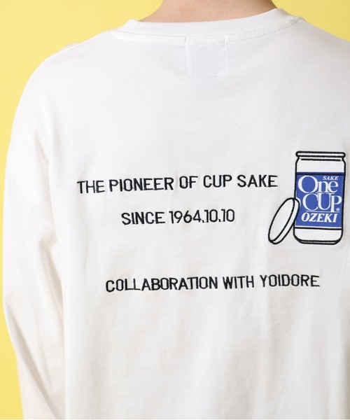 JACKROSE(ジャックローズ)の「YOIDORE ワンカップ大関 コラボ ロン TEE(Tシャツ/カットソー・メンズ・ブラック/ホワイト・M/L/XL)」の19枚目の写真