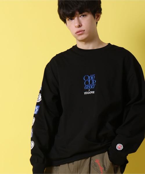 JACKROSE(ジャックローズ)の「YOIDORE ワンカップ大関 コラボ ロン TEE(Tシャツ/カットソー・メンズ・ブラック/ホワイト・M/L/XL)」の22枚目の写真