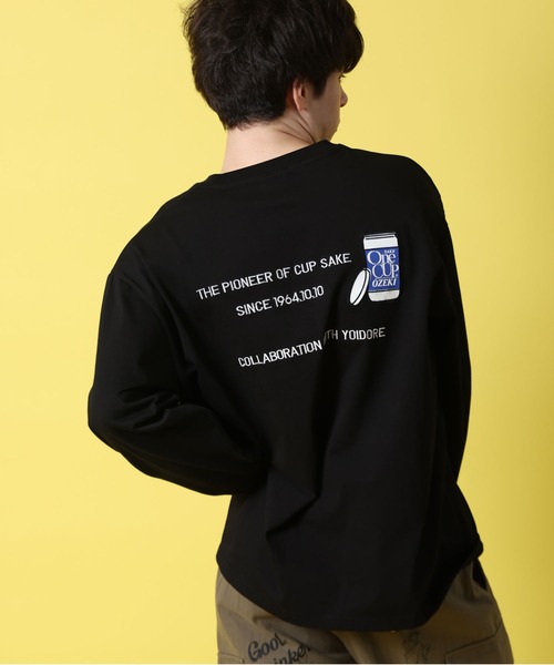 openyy 東京ポップアップ　限定ロングTシャツ　バッグ、ステッカー付き YOIDORE ﾜﾝｶｯﾌﾟ大関 ｺﾗﾎﾞ ﾛﾝ TEE（Tシャツ/カットソー）｜JACKROSE