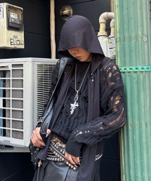 Rosen Kreuz】LOOSE MESH KNIT / 【ローゼンクロイツ】ルーズダメージ
