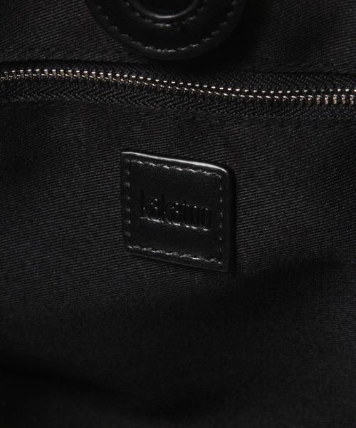 Elura（エルーラ）の「＜kakatoo＞スクエアーボーダートート/633025（トートバッグ・レディース・ネイビー/ブラック・FREE）」の14枚目の写真