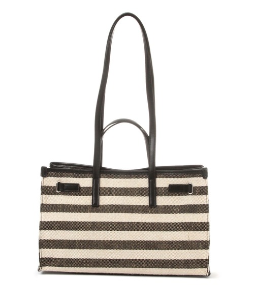 Elura（エルーラ）の「＜kakatoo＞スクエアーボーダートート/633025（トートバッグ・レディース・ネイビー/ブラック・FREE）」の5枚目の写真