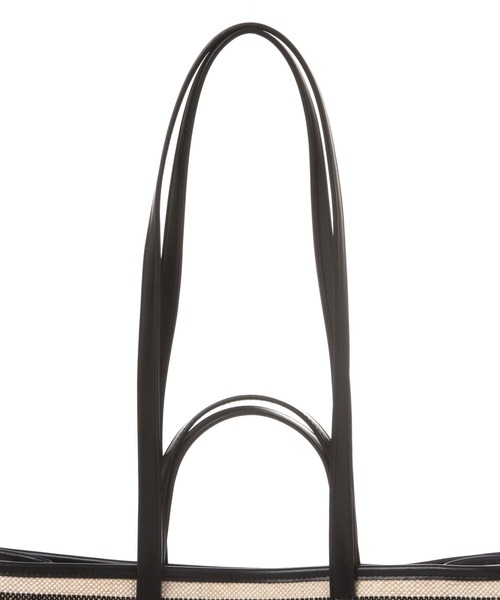 Elura（エルーラ）の「＜kakatoo＞スクエアーボーダートート/633025（トートバッグ・レディース・ネイビー/ブラック・FREE）」の7枚目の写真