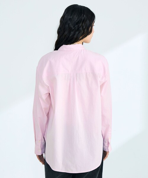 fredy emue（フレディエミュ）の「COTTON BASIC シャツ（シャツ/ブラウス・レディース・オレンジ系その他/オフホワイト/サックスブルー/ベビーピンク/グリーン系その他/ブルー系その他・38）」の19枚目の写真