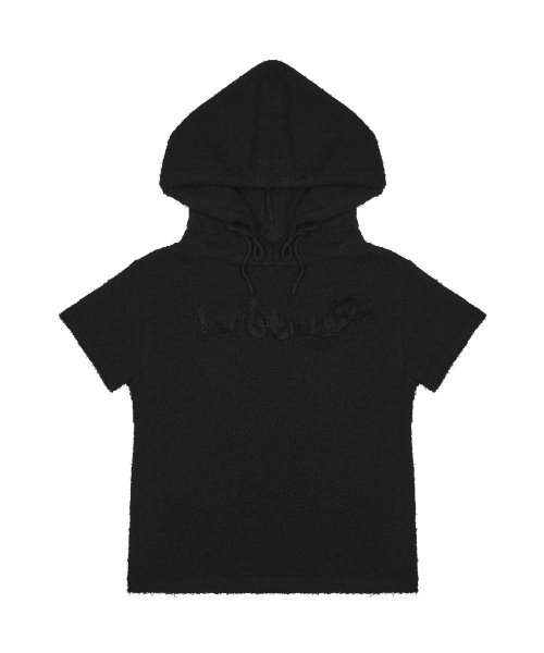 LUVISTRUE（ラヴイズトゥルー）の「RT KNIT HOODIE(BLACK)（ニット/セーター・レディース・その他・FREE）」の2枚目の写真