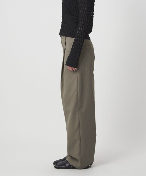 ASTRAET（アストラット）の「＜ASTRAET＞OVERLAP タック ワイドパンツ（その他パンツ・レディース・ダークグレー/グレー系・2/1/0）」の7枚目の写真