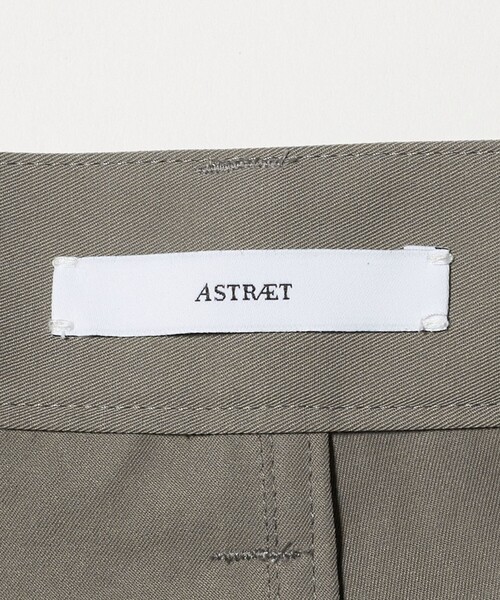 ASTRAET（アストラット）の「＜ASTRAET＞OVERLAP タック ワイドパンツ（その他パンツ・レディース・ダークグレー/グレー系・2/1/0）」の20枚目の写真