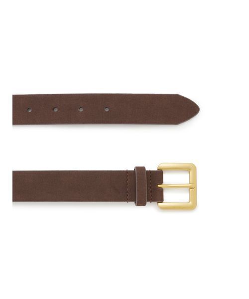 Mila Owen（ミラオーウェン）の「スクエアバックルベルト（ベルト・レディース・ブラウン/シルバー/キャメル・F）」の6枚目の写真