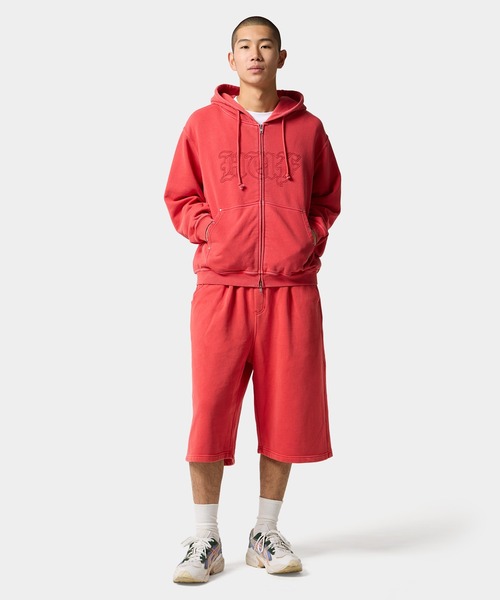 HUF(ハフ)の「STUDDED FULL ZIP HOODIE(パーカー・メンズ・ブラック/レッド/ベージュ・S/M/L/XL/XXL)」の18枚目の写真