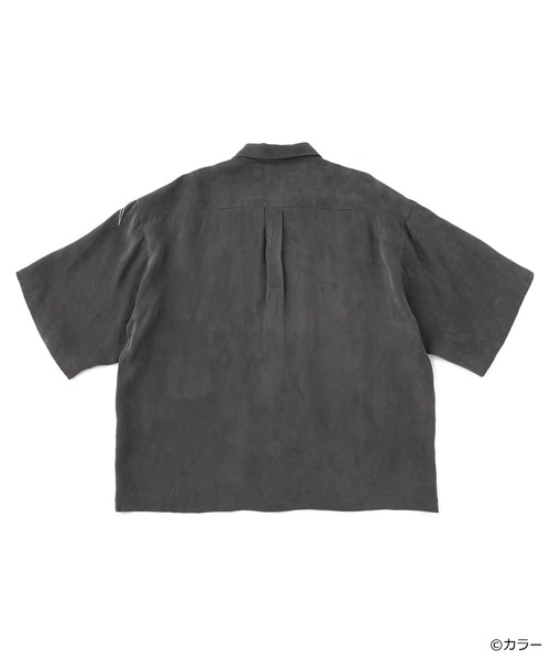 GRANCY(グランシー)の「GRANCY×EVANGELION Docking Half Sleeve Shirt(ZOZO×エヴァンゲリオンコラボ)(シャツ/ブラウス・メンズ・チャコールグレー/パープル・S/L/M)」の3枚目の写真