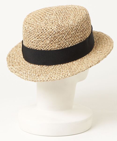 FUNALIVE（ファンアライブ）の「手編みカンカン帽（ハット・メンズ・ネイビー/カーキ/ブラック・FREE）」の14枚目の写真