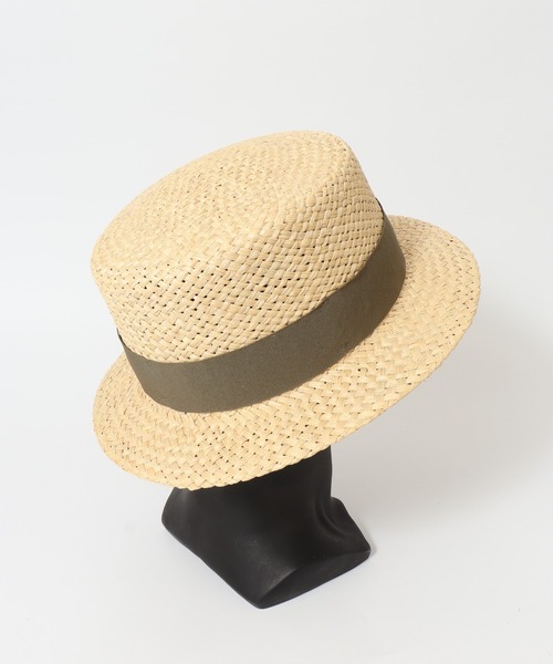 FUNALIVE（ファンアライブ）の「手編みカンカン帽（ハット・メンズ・ネイビー/カーキ/ブラック・FREE）」の10枚目の写真