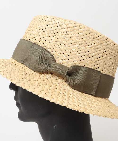 FUNALIVE（ファンアライブ）の「手編みカンカン帽（ハット・メンズ・ネイビー/カーキ/ブラック・FREE）」の11枚目の写真