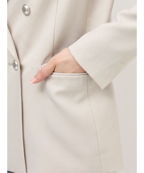 RESEXXY（リゼクシー）の「ダブルテーラードジャケット（テーラードジャケット・レディース・ネイビー/アイボリー・FREE）」の18枚目の写真