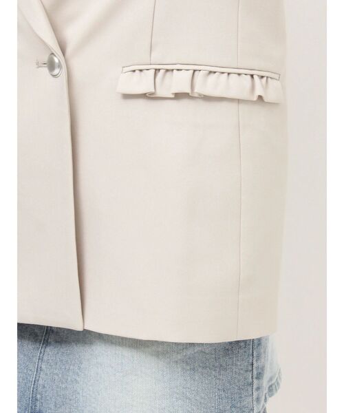 RESEXXY（リゼクシー）の「ダブルテーラードジャケット（テーラードジャケット・レディース・ネイビー/アイボリー・FREE）」の20枚目の写真