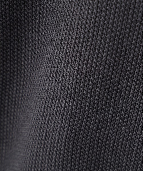 MARGARET HOWELL（マーガレットハウエル）の「COTTON RAMIE PIQUE（カーディガン/ボレロ・メンズ・ブルー/グレー・LARGE/MEDIUM）」の5枚目の写真