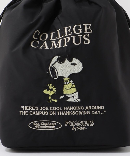 Three Four Time（ｽﾘｰﾌｫｰﾀｲﾑ）の「【PEANUTS】保冷巾着トート（トートバッグ・レディース・シルバー/ベージュ/ブラック・FREE）」の4枚目の写真