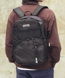 BACKPACK 25L/THRASHER スラッシャー バックパック 25L 大容量 A4対応 PCポケット メッシュサイドポケット GONZ リュック 通学 通勤 デイパック ストリートバッグ