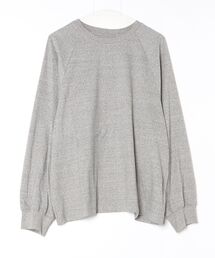 【my beautiful landlet】 SUPIMA COTTON OVERSIZE RAGLAN L/S T-SHIRT