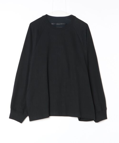my beautiful landlet(マイビューティフルランドレット)の「【my beautiful landlet】 SUPIMA COTTON OVERSIZE RAGLAN L/S T-SHIRT(Tシャツ/カットソー・メンズ・ライトグレー/グレー/ブラック/ライトブルー・0/1)」の6枚目の写真