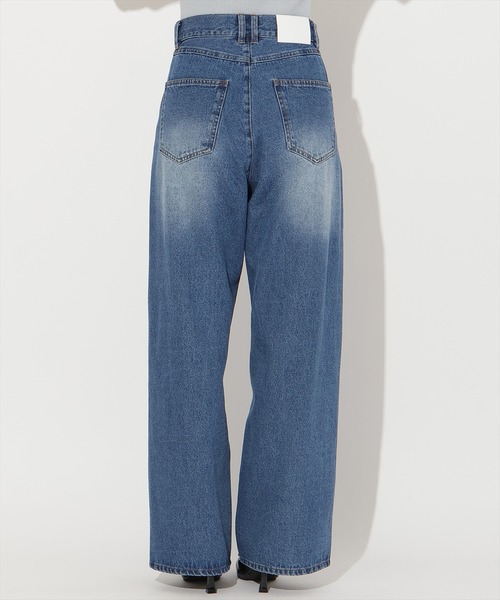 WILLSELECTION(ウィルセレクション)の「ビジューポケットワイドデニムパンツ(デニムパンツ・レディース・ブルー/ライトブルー・SMALL/MEDIUM)」の17枚目の写真