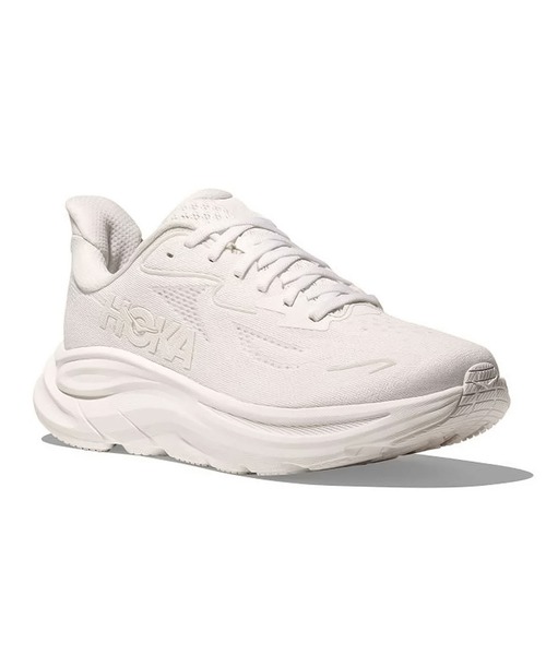 ホカ 【HOKA 】- メンズ　スニーカー【MENS CLIFTON 10 1162030-WWH】