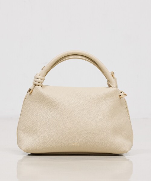 LOWELL things（ロウェル　シングス）の「Muget/ダブルハンドルミニショルダーBAG（ショルダーバッグ・レディース・アイボリー/ライトブルー/ライラック/ブラック・フリー）」の7枚目の写真