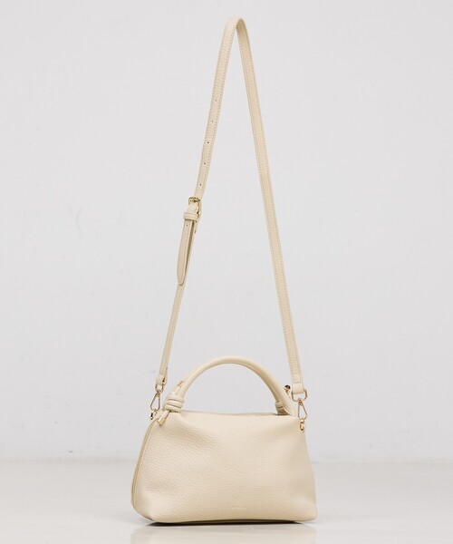 LOWELL things（ロウェル　シングス）の「Muget/ダブルハンドルミニショルダーBAG（ショルダーバッグ・レディース・アイボリー/ライトブルー/ライラック/ブラック・フリー）」の11枚目の写真