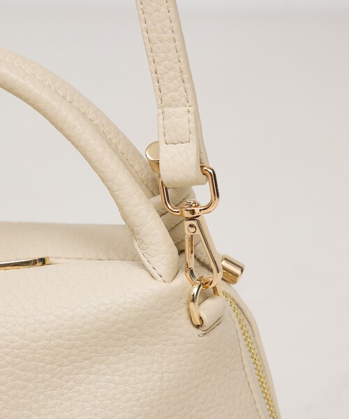 LOWELL things（ロウェル　シングス）の「Muget/ダブルハンドルミニショルダーBAG（ショルダーバッグ・レディース・アイボリー/ライトブルー/ライラック/ブラック・フリー）」の13枚目の写真