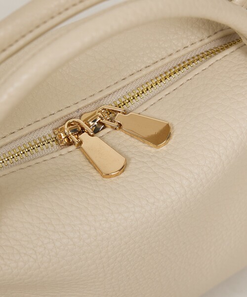 LOWELL things（ロウェル　シングス）の「Muget/ダブルハンドルミニショルダーBAG（ショルダーバッグ・レディース・アイボリー/ライトブルー/ライラック/ブラック・フリー）」の14枚目の写真