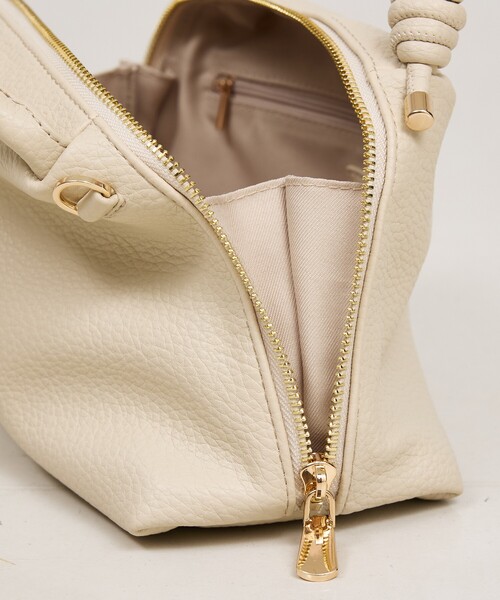 LOWELL things（ロウェル　シングス）の「Muget/ダブルハンドルミニショルダーBAG（ショルダーバッグ・レディース・アイボリー/ライトブルー/ライラック/ブラック・フリー）」の16枚目の写真