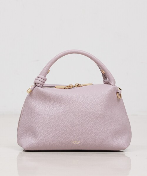 LOWELL things（ロウェル　シングス）の「Muget/ダブルハンドルミニショルダーBAG（ショルダーバッグ・レディース・アイボリー/ライトブルー/ライラック/ブラック・フリー）」の19枚目の写真