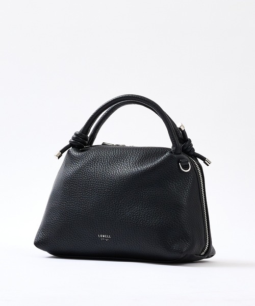 LOWELL things(ロウェル シングス)の「【新色追加/再入荷】Muget/ダブルハンドルミニショルダーBAG(ショルダーバッグ・レディース・アイボリー/ライトブルー/ライラック/ブラック/シルバー/オレンジ/ゴールド/ブルー・フリー)」の16枚目の写真
